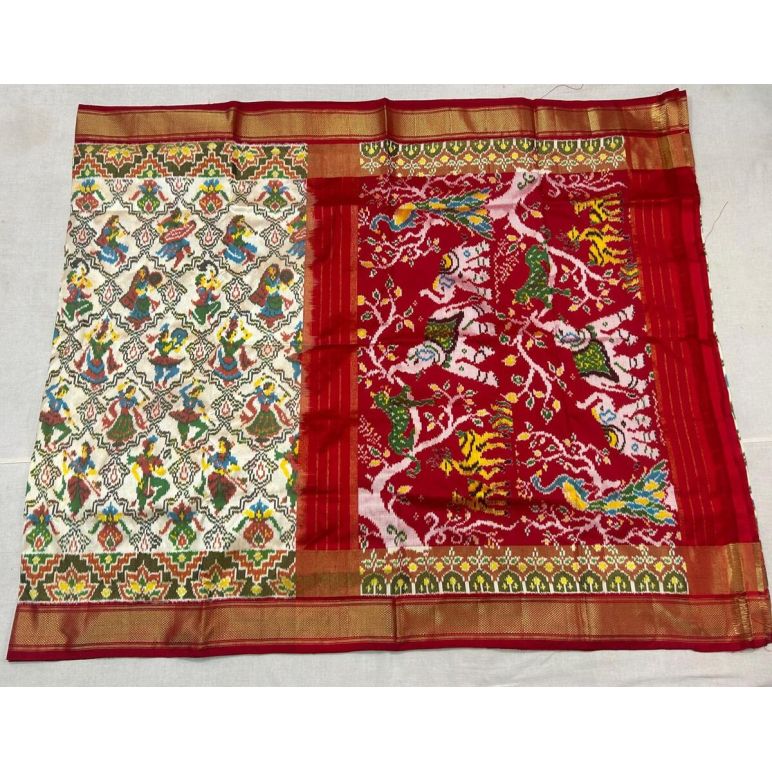 PPISIDSS5Y11SSDC15- Ikat silk saree