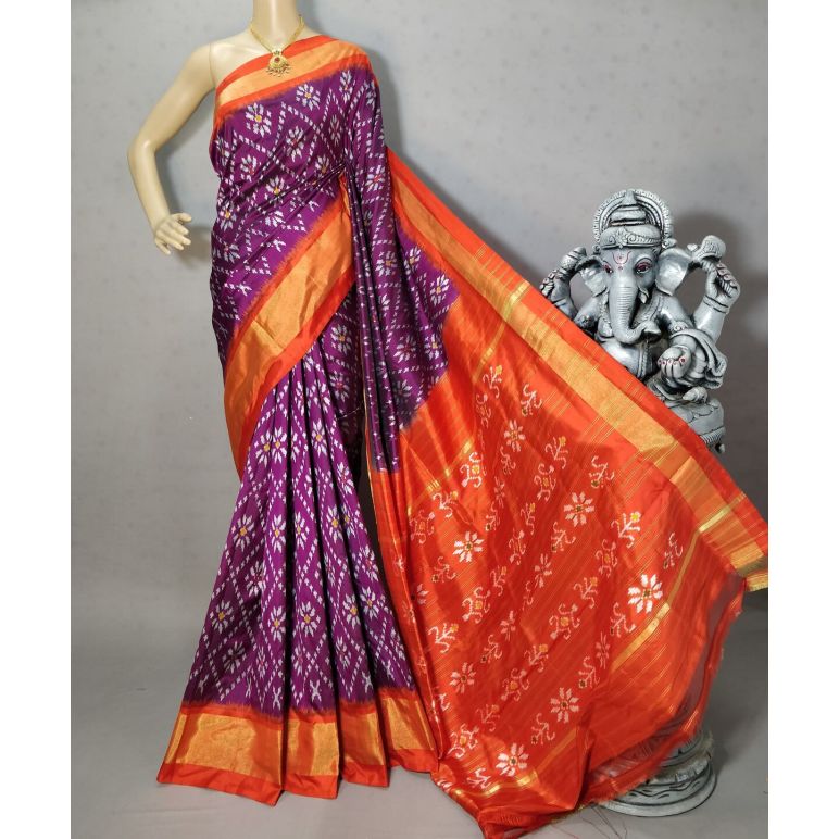 PRIHIDSS5Y10TTCD05- Ikat silk saree