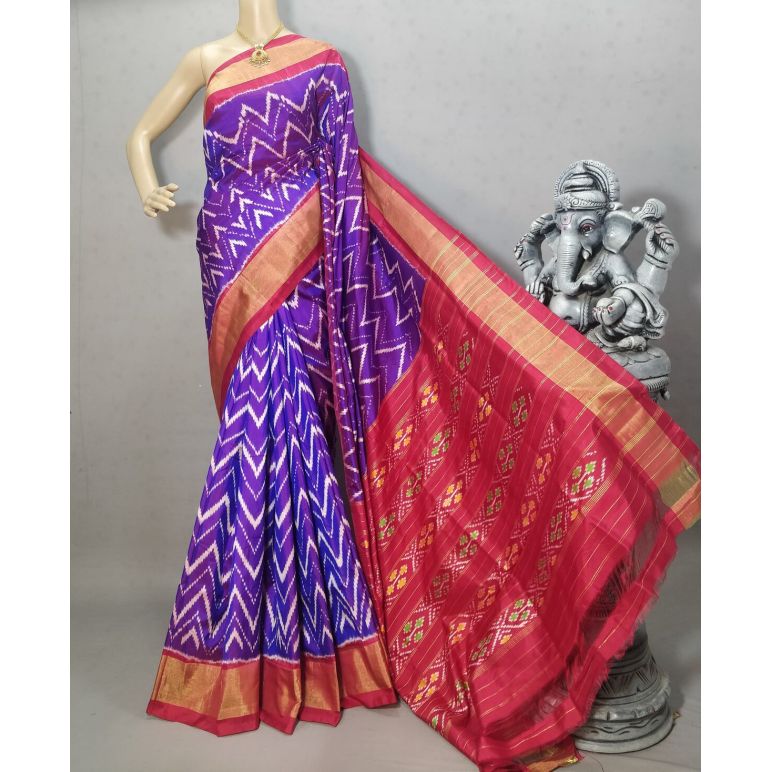 PRIHIDSS5Y10TTCD16- Ikat silk saree