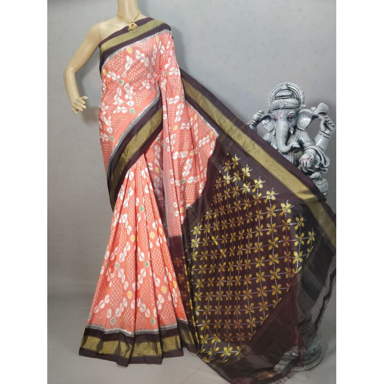 PRIHIDSS5Y10TTCD19- Ikat silk saree