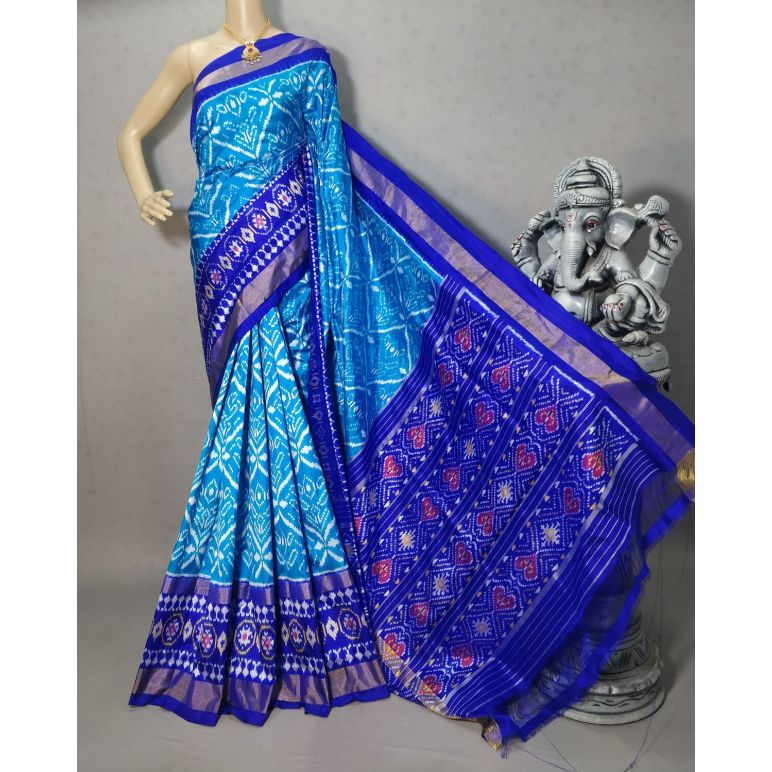 PRIHIDSS5Y12BTCD05- Ikat silk saree