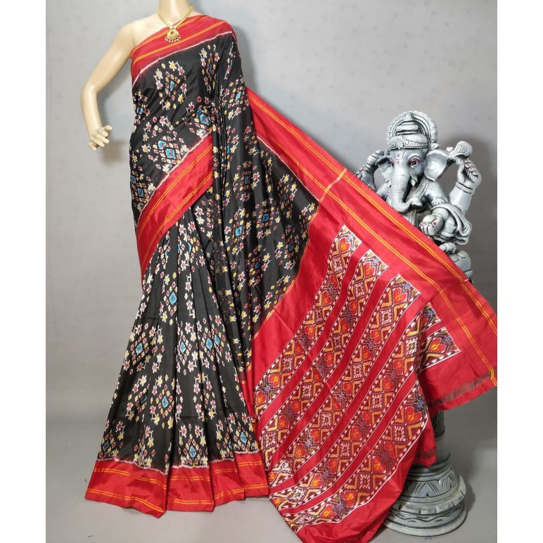 PRIHIDSS5Y12BTCD12- Ikat silk saree