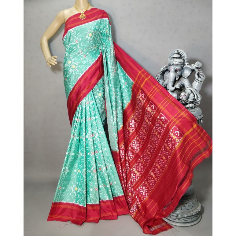 PRIHIDSS5Y12BTCD13- Ikat silk saree