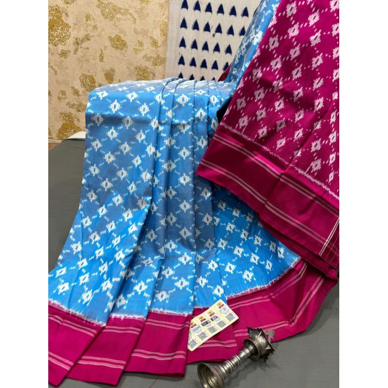 PRMHIDSS5Y10TSDC02- Ikat silk saree