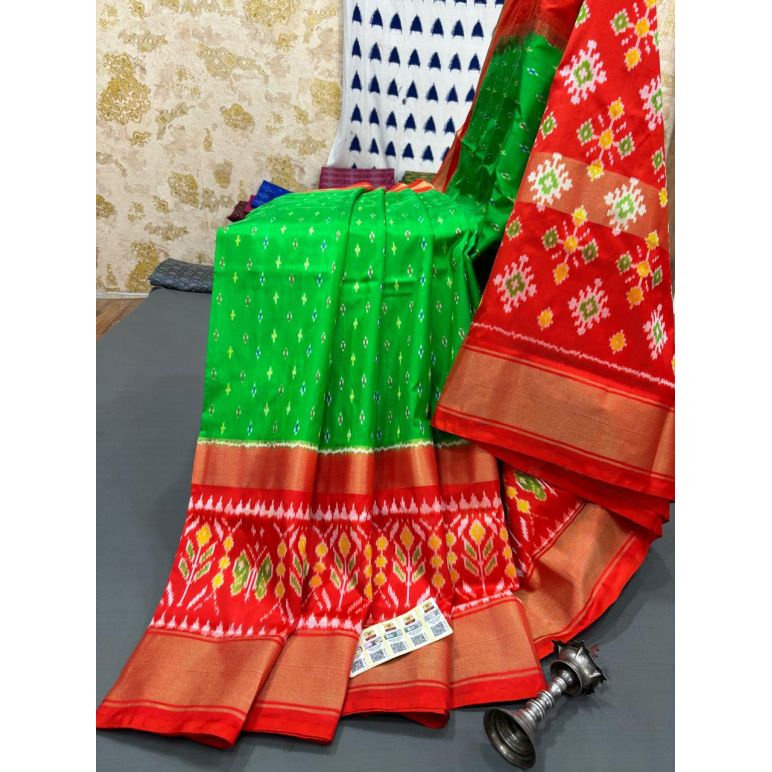 PRMHIDSS5Y10TSDC24- Ikat silk saree