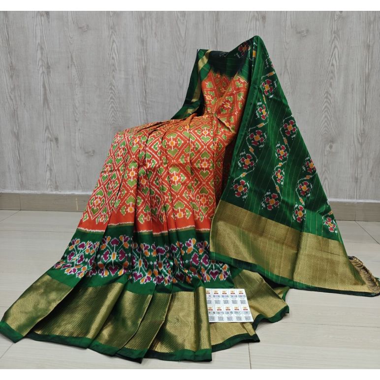 PSHLIDSS5Y10NCDC26- Ikat silk saree