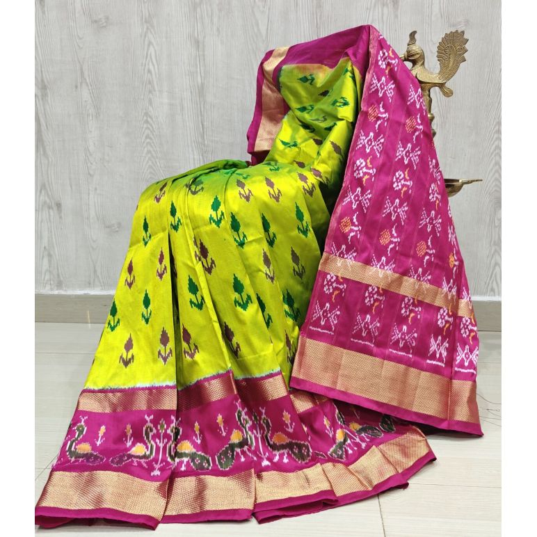 PSHLIDSS5Y10NCDC29- Ikat silk saree