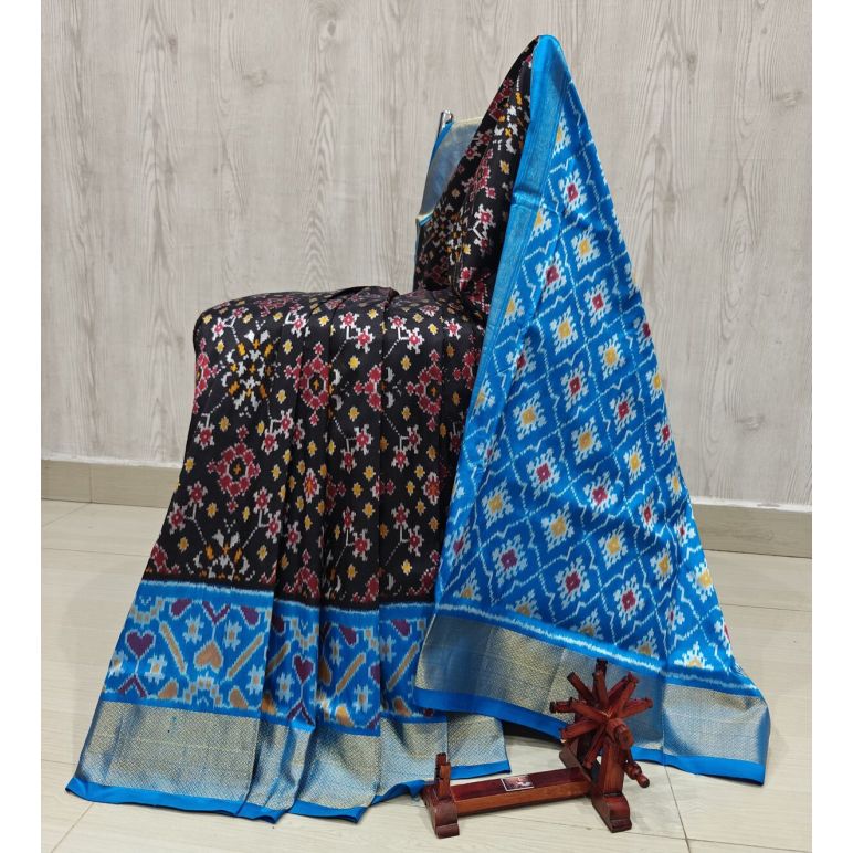 PSHLIDSS5Y12NCDD02- Ikat silk saree