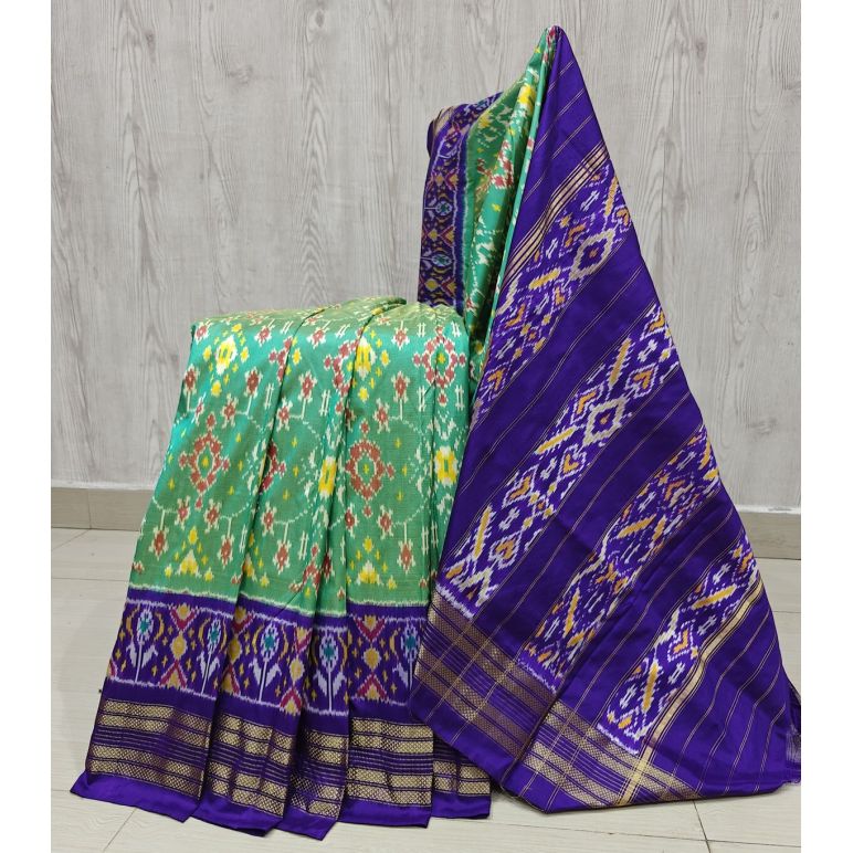 PSHLIDSS5Y12NCDD03- Ikat silk saree
