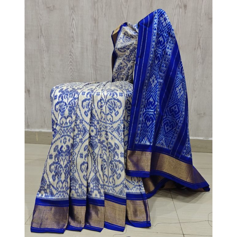 PSHLIDSS5Y12NCDD14- Ikat silk saree