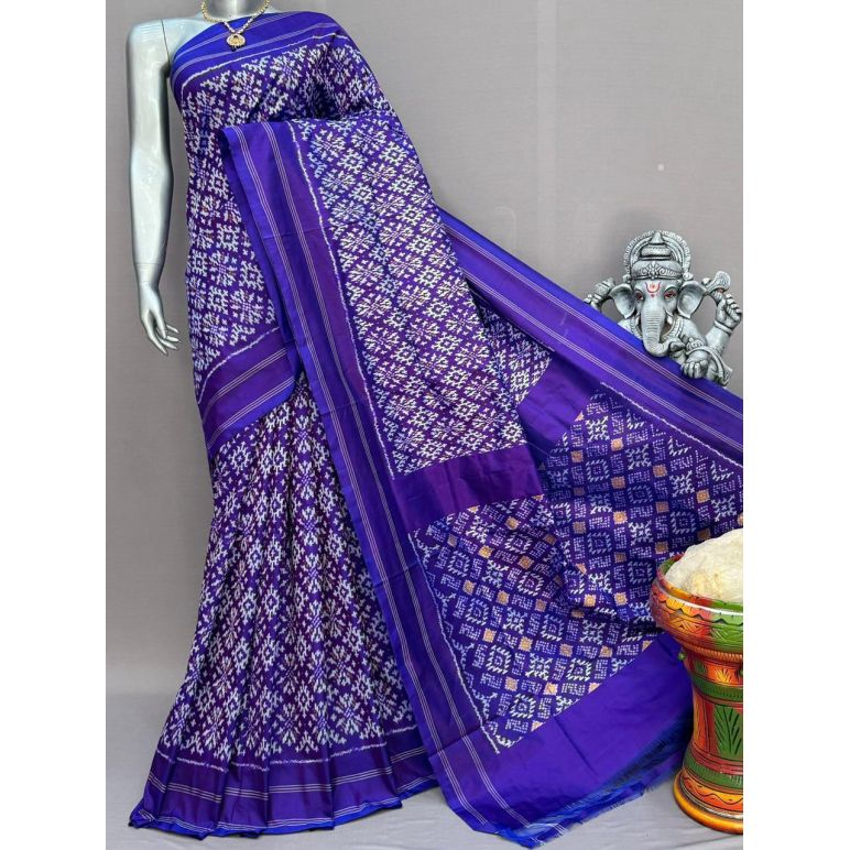 PSNTIDSS5Y10NDDC20- Ikat silk saree