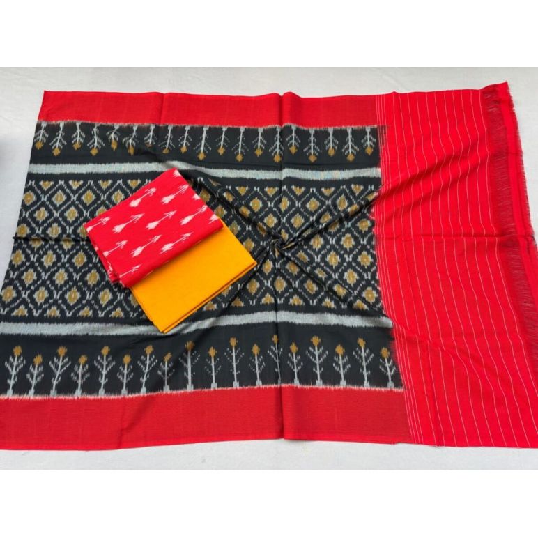 PSSIC3PS5Y20IZSC14- Double ikat cotton salwar set