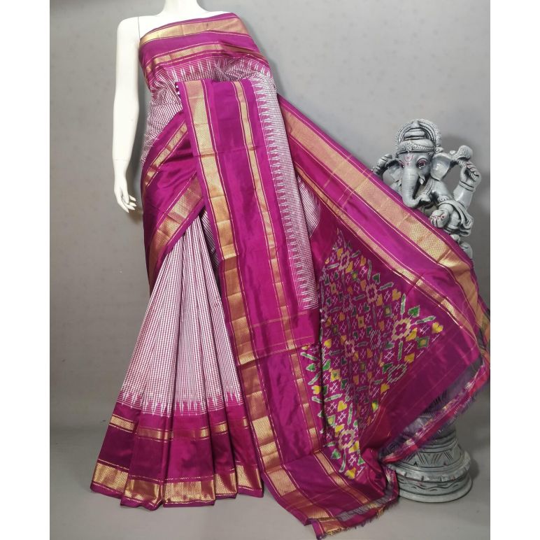 PSTHIDSS5Y12TBCD06- Ikat silk saree