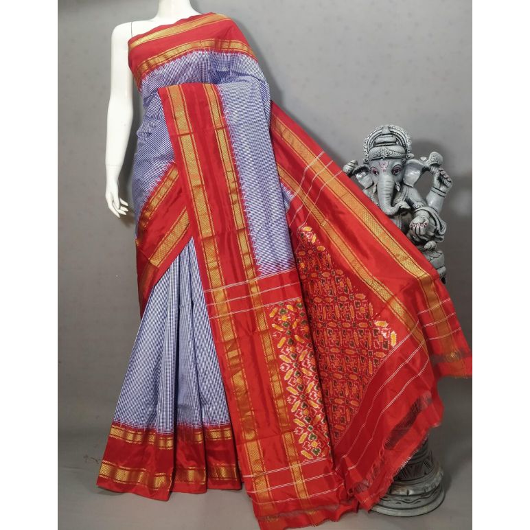 PSTHIDSS5Y12TBCD15- Ikat silk saree