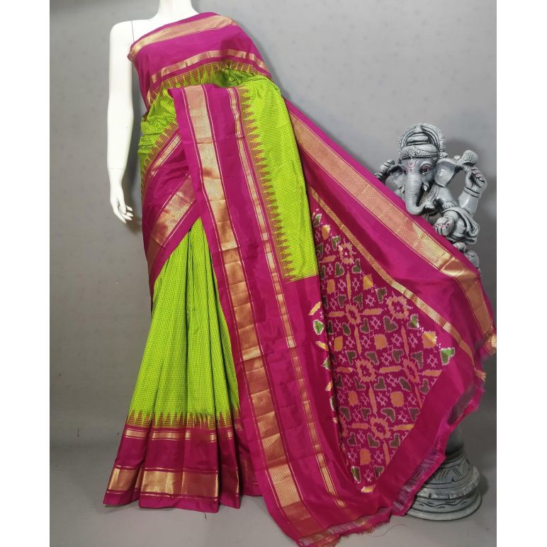 PSTHIDSS5Y12TBCD17- Ikat silk saree