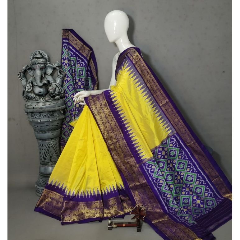 PALUIDSS5Y20NSCD06- Ikat silk saree