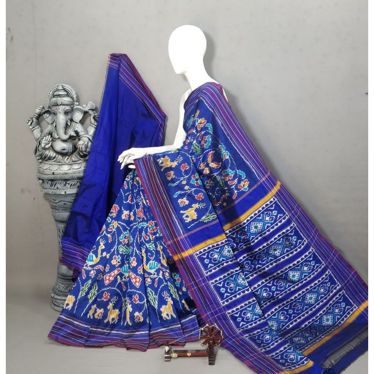 PALUIDSS5Y20NSCD20- Ikat silk saree