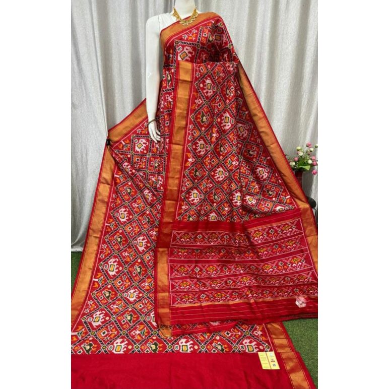 PASKIDSS5Y20DBDC05- Ikat silk saree