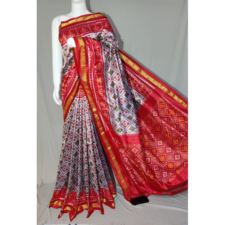 PDLSIDSS5Y20NDCD28- Ikat silk saree