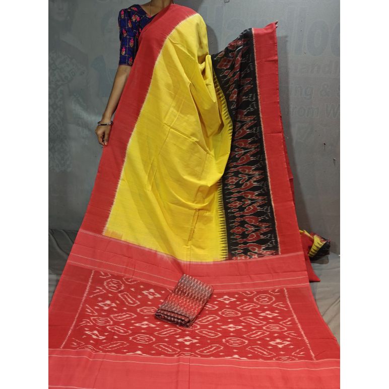 PGMRICTS5Y31INDC18- Ikat cotton saree