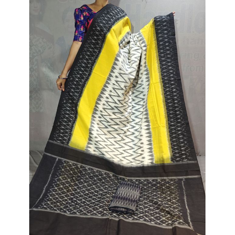 PGMRICTS5Y31INDC21- Ikat cotton saree