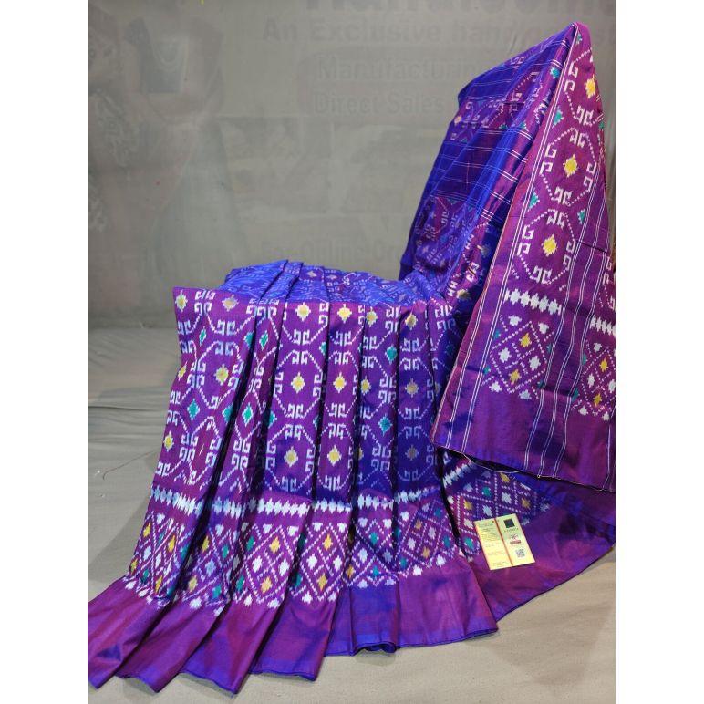 PGMRIDSS5Y20TSDD03- Ikat silk saree