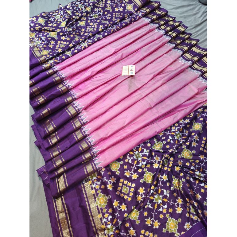 PGMRIDSS5Y20TSDD04- Ikat silk saree