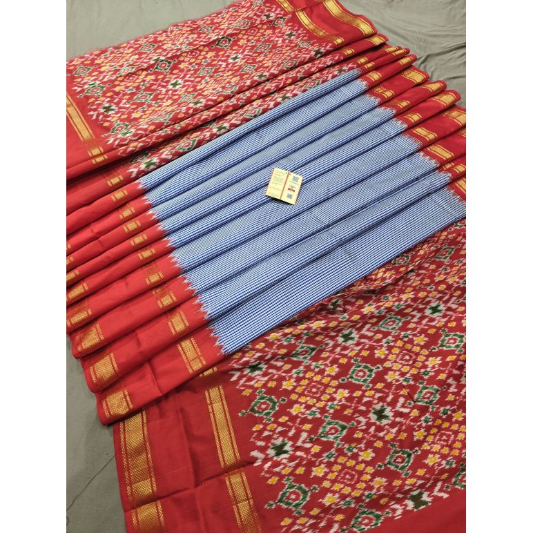 PGMRIDSS5Y20TSDD20- Ikat silk saree