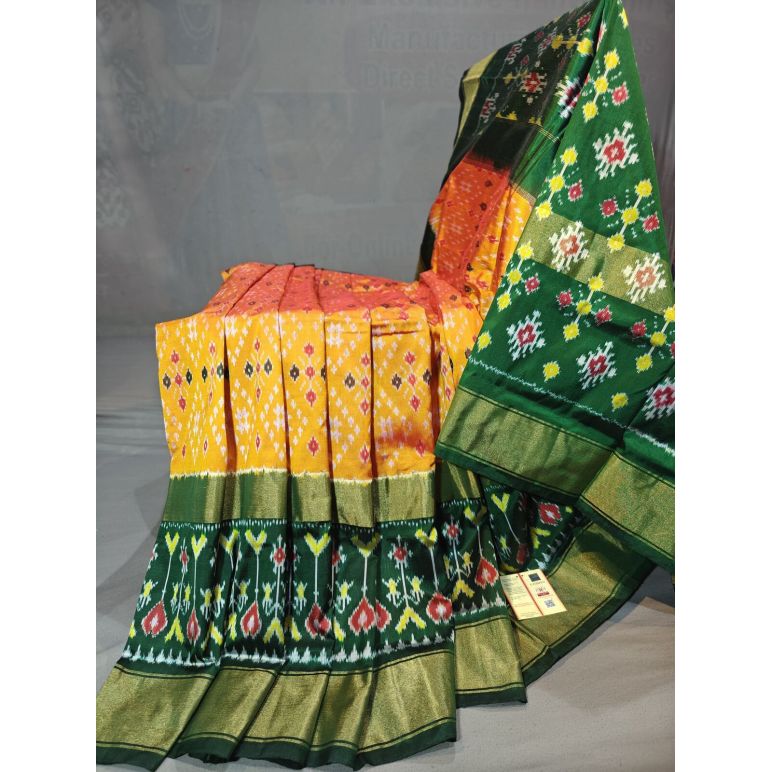 PGMRIDSS5Y20TSDD21- Ikat silk saree