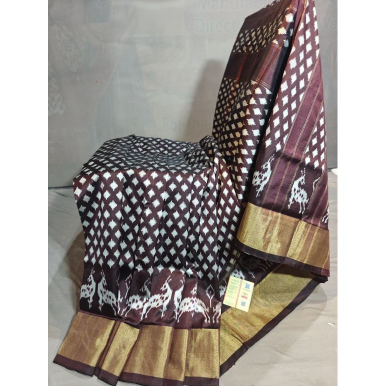 PGMRIDSS5Y20TSDD24- Ikat silk saree