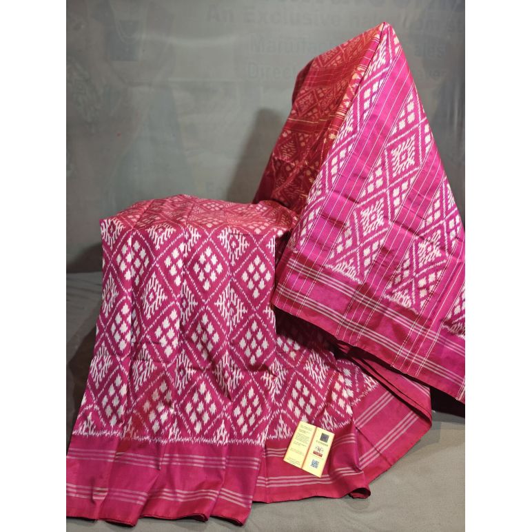 PGMRIDSS5Y20TSDD28- Ikat silk saree