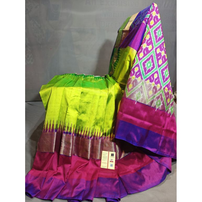 PGMRIDSS5Y20TSDD32- Ikat silk saree