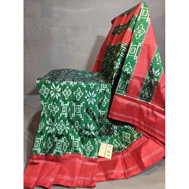 PGMRIDSS5Y20TSDD41- Ikat silk saree