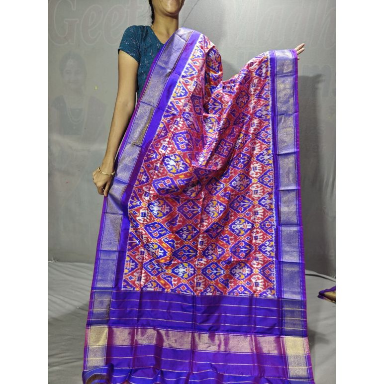 PGMRISDP5Y19ECDC02- Ikat Silk dupatta