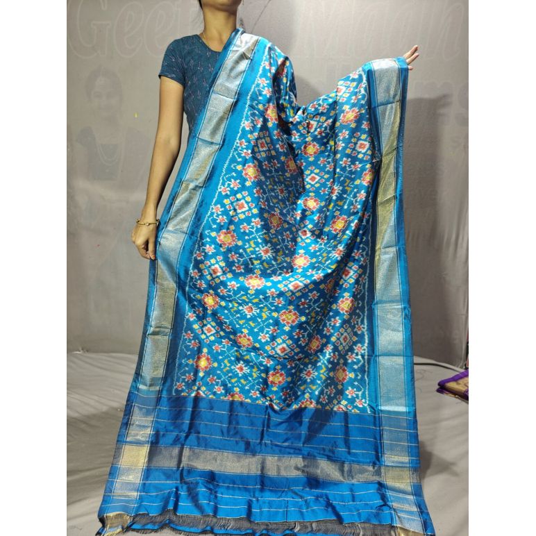 PGMRISDP5Y19ECDC09- Ikat Silk dupatta