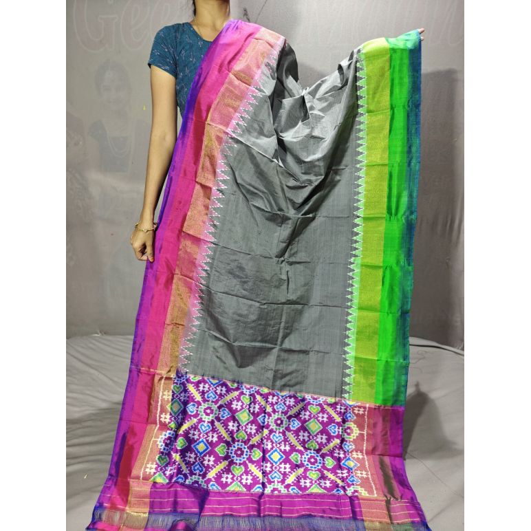 PGMRISDP5Y19ECDC16- Ikat Silk dupatta