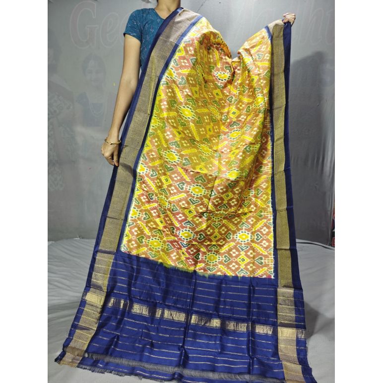 PGMRISDP5Y19ECDC23- Ikat Silk dupatta