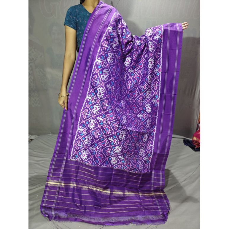 PGMRISDP5Y19ECDC28- Ikat Silk dupatta