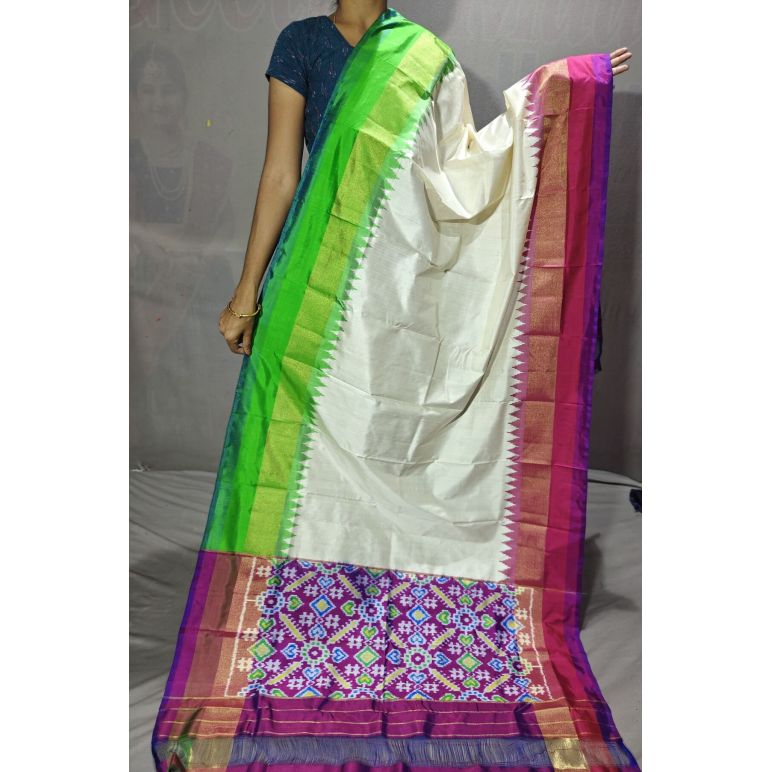 PGMRISDP5Y19ECDC38- Ikat Silk dupatta