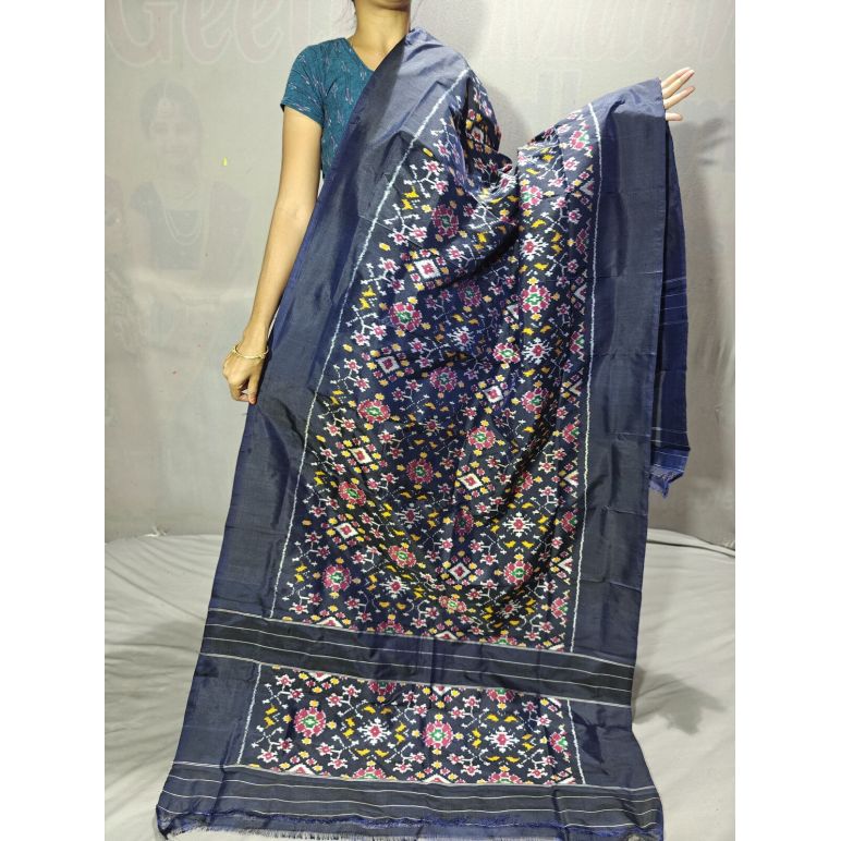 PGMRISDP5Y19ECDC42- Ikat Silk dupatta