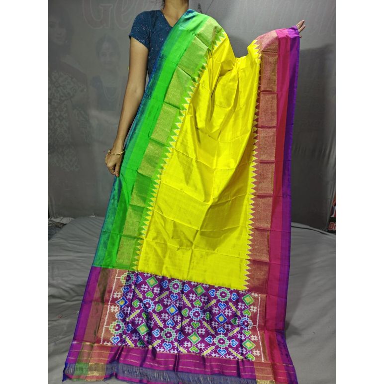 PGMRISDP5Y19ECDC43- Ikat Silk dupatta