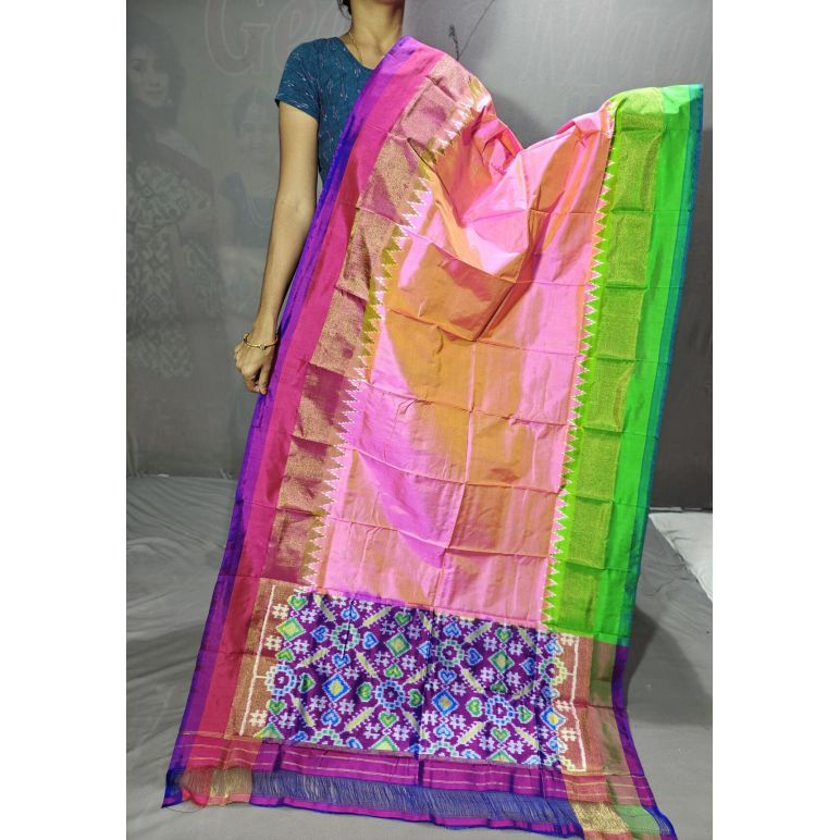 PGMRISDP5Y19ECDC71- Ikat Silk dupatta