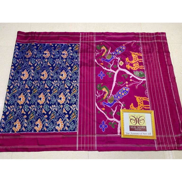 PPHSIDSS5Y21NSCD03- Ikat silk saree