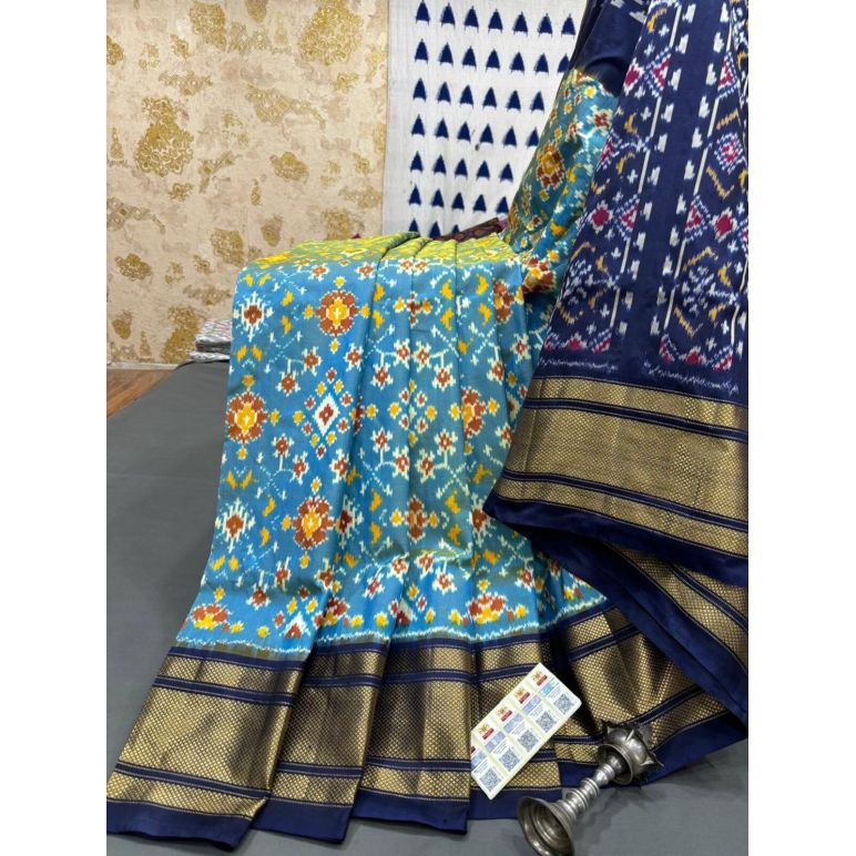 PRMHIDSS5Y20NCCD02- Ikat silk saree