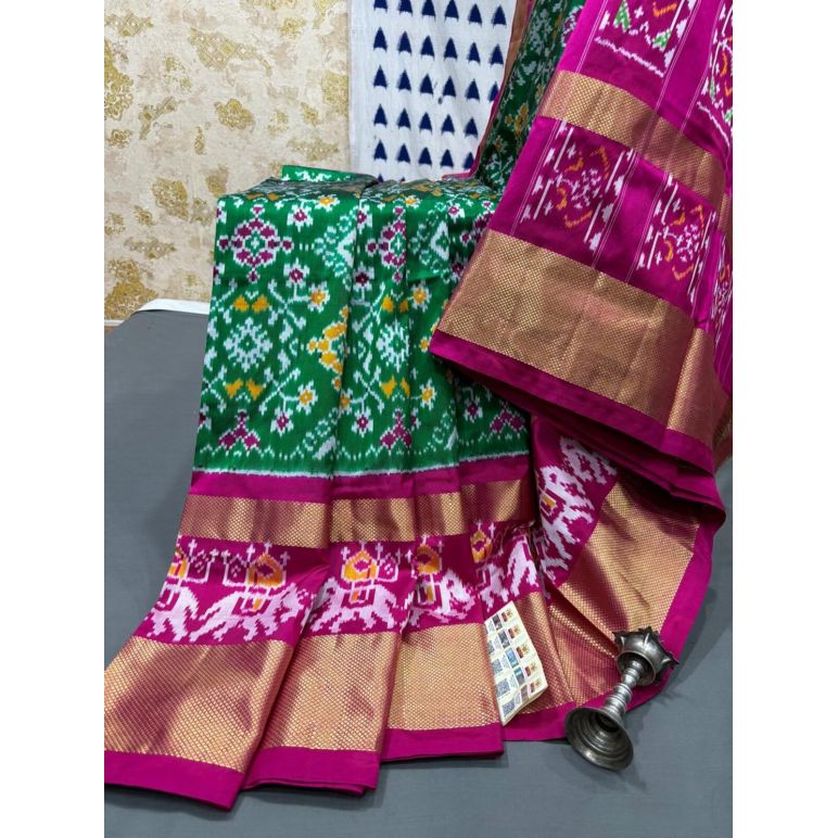 PRMHIDSS5Y20NCCD09- Ikat silk saree