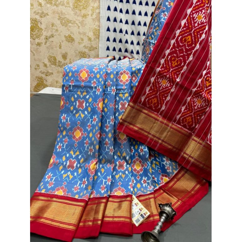 PRMHIDSS5Y20NCCD11- Ikat silk saree