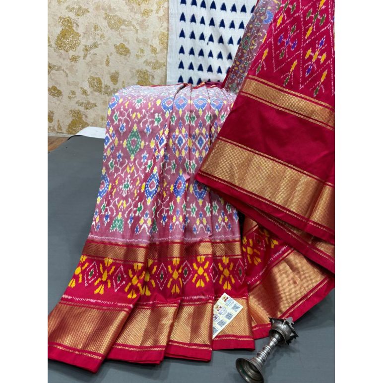 PRMHIDSS5Y20NCCD12- Ikat silk saree