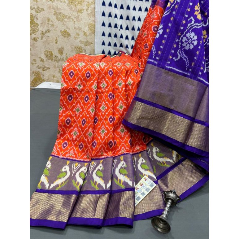 PRMHIDSS5Y20NCCD15- Ikat silk saree