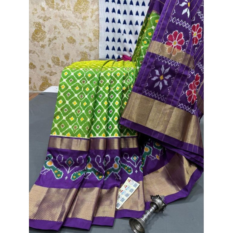 PRMHIDSS5Y20NCCD18- Ikat silk saree