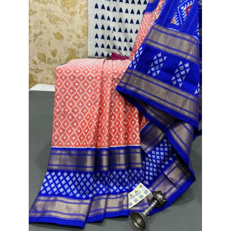 PRMHIDSS5Y20NCCD20- Ikat silk saree